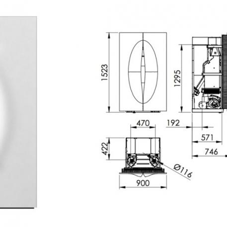 PoÃªle Ã  pellets 'Milan'