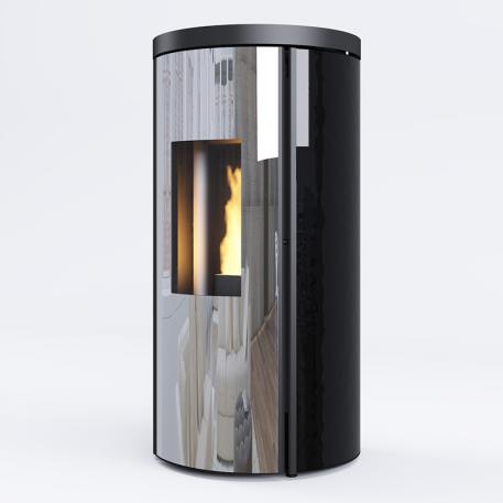 Fusion Metal Glass Mirror