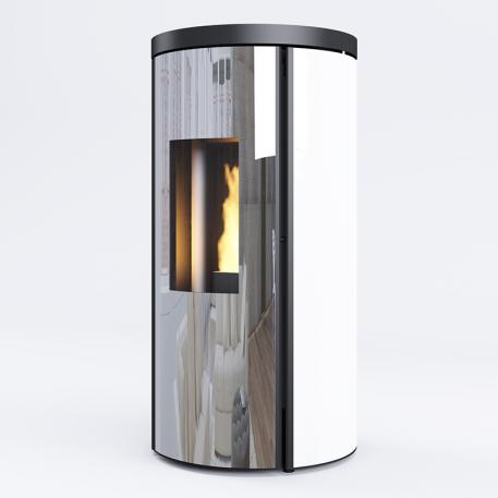 Fusion Metal Glass Mirror