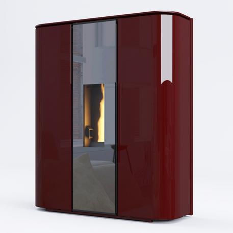 Plasma glass mirror