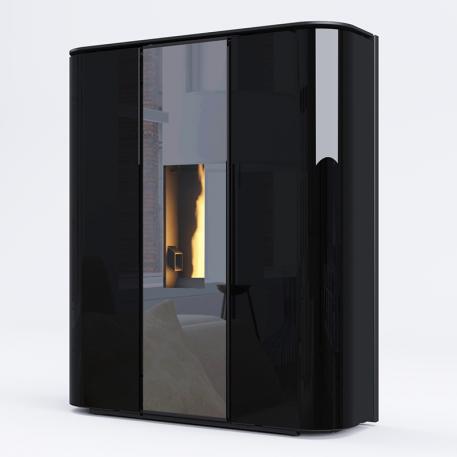 Plasma glass mirror
